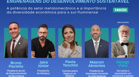 Barra Mansa participará do Desenvolve RJ para atrair investimentos para o Sul Fluminense 